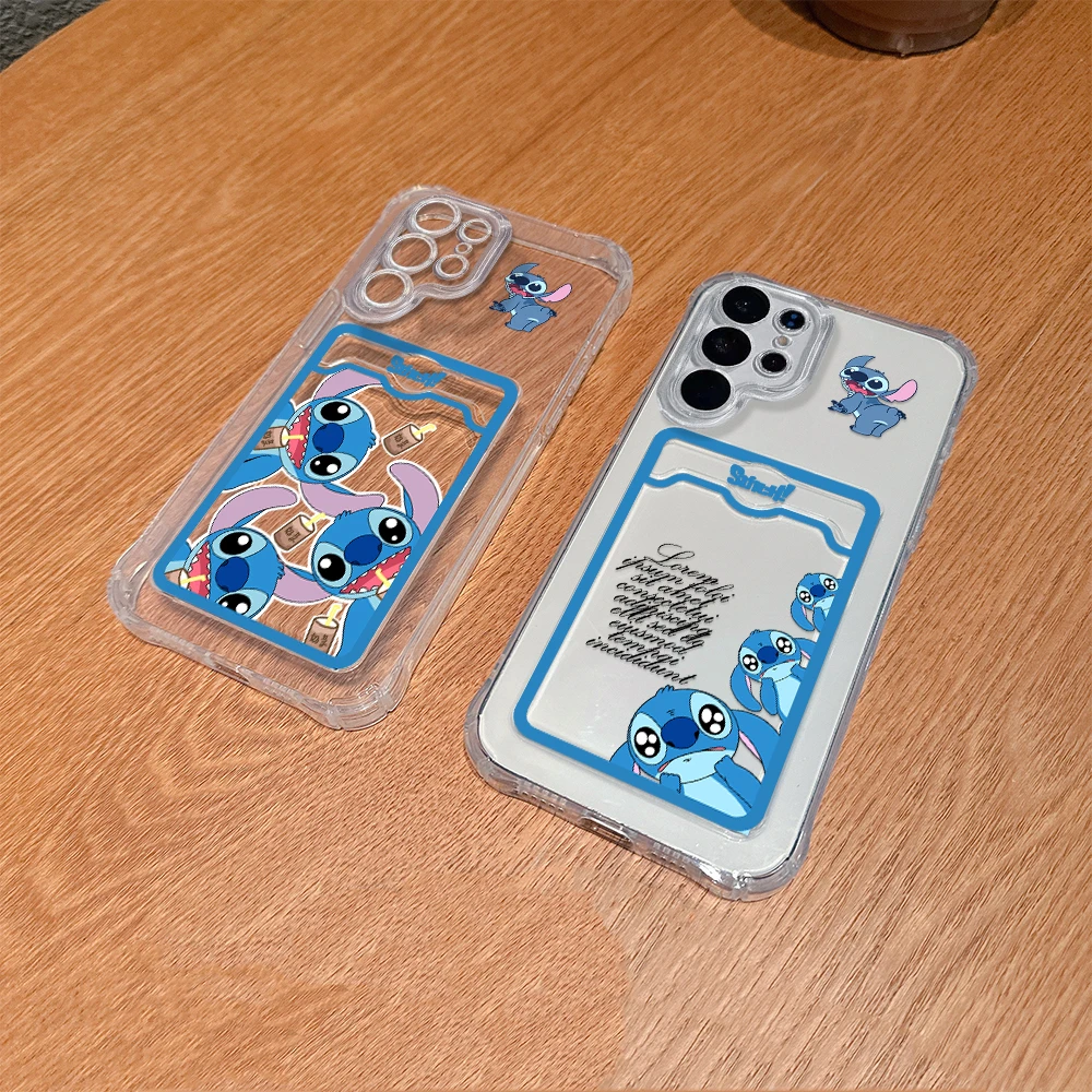 Bonita funda de teléfono de pareja de Anime para Samsung S24, S23, S22, S21, S20 FE Plus Ultra, M33, M53, M54, 5G, cubierta transparente anticaída - imagen 3