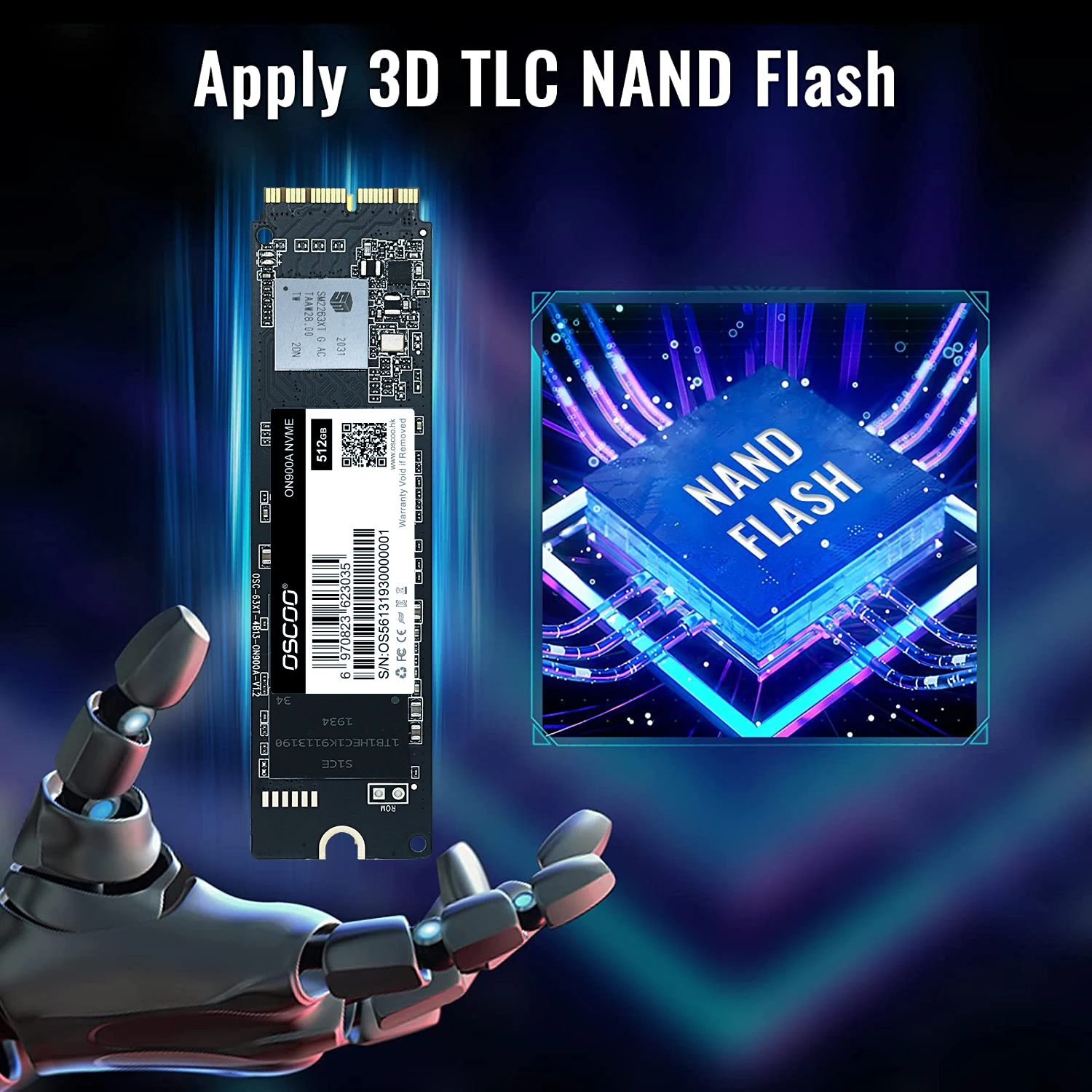 OSCOO SSD para 2013 2015 2017 Macbook Air A1465 A1466 Macbook Pro A1502 A1398 1TB IMac A1419 A1418 Unidad de estado sólido HD 512GB 2TB - imagen 4