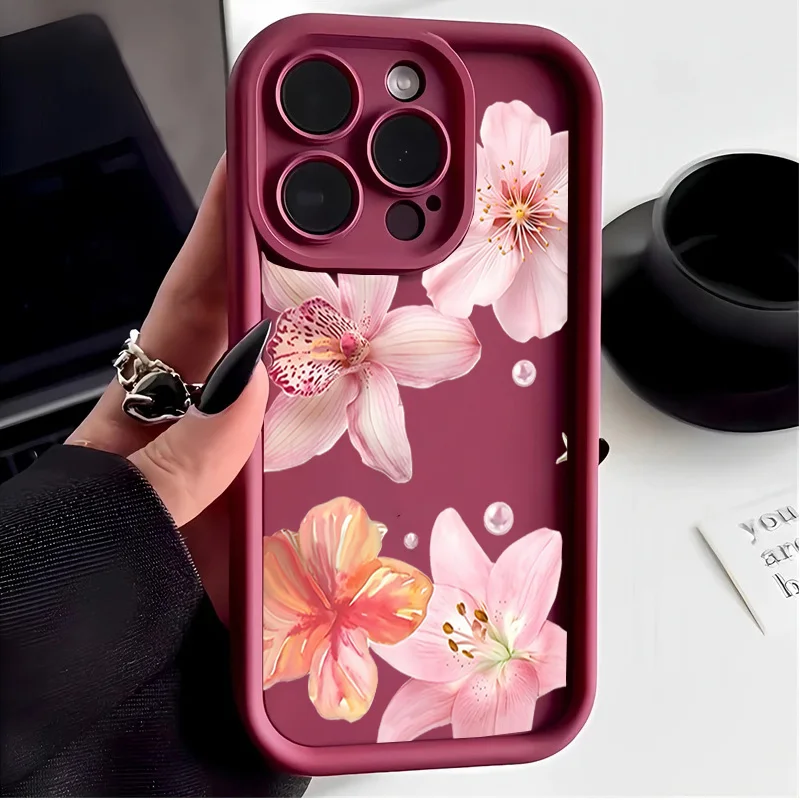 Funda Floral con estampado de margaritas y abeja para Realme C67 C63 C65 C55 C53 C51 C21Y C25Y C35 C30 C33 8i 11 8 12 14 Pro Plus 5G - imagen 3