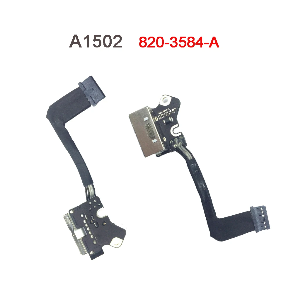 Puerto de carga Original, placa de alimentación CC 820-3584-A para Macbook Pro de 13 pulgadas, A1502, 2012, 2013, 2014, año 2015 - imagen 2