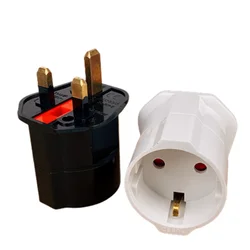 Adaptador de Enchufe Europeo a Reino Unido UK