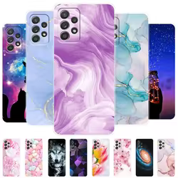 Funda silicona Samsung Galaxy A33 5G Mármol Acuarela Antigolpes