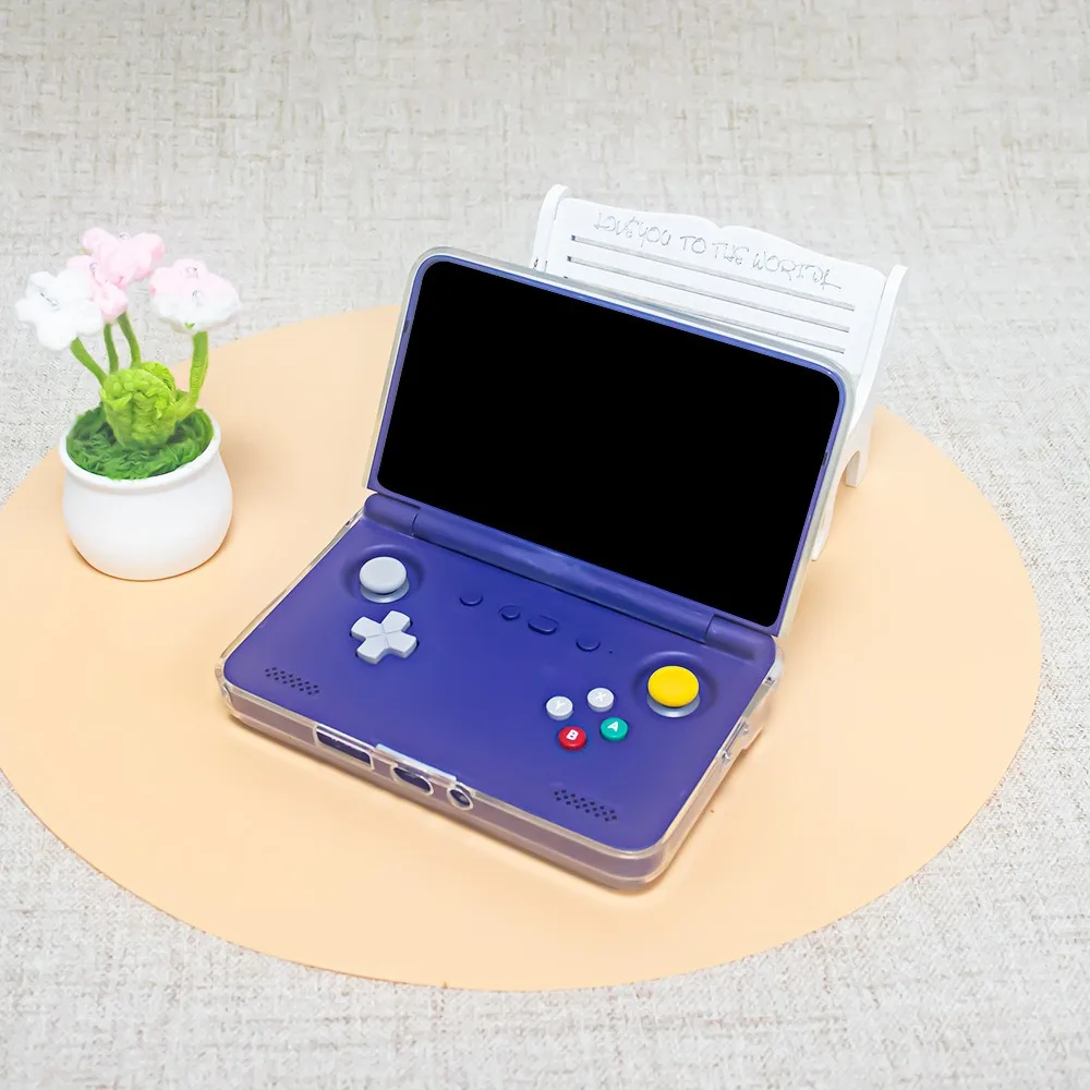 Para Retroid Pocket Flip 2 funda de TPU a prueba de caídas resistente al desgaste transparente paquete completo carcasa protectora accesorios para consola de juegos - imagen 5