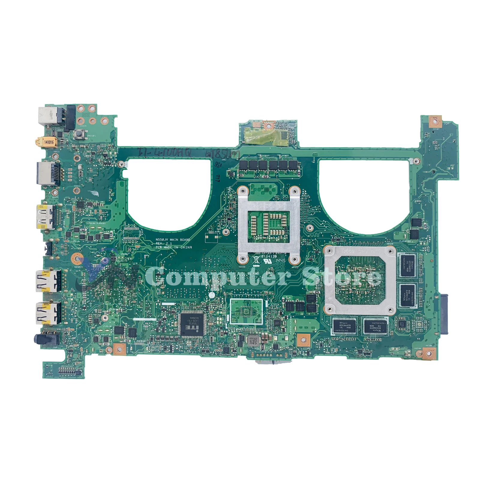 Placa base N550JV para ASUS N550J N550JK N550JX G550J G550JK G550JX G550JV placa base para ordenador portátil i5 i7 4th GT750M GTX850M GTX950M - imagen 3