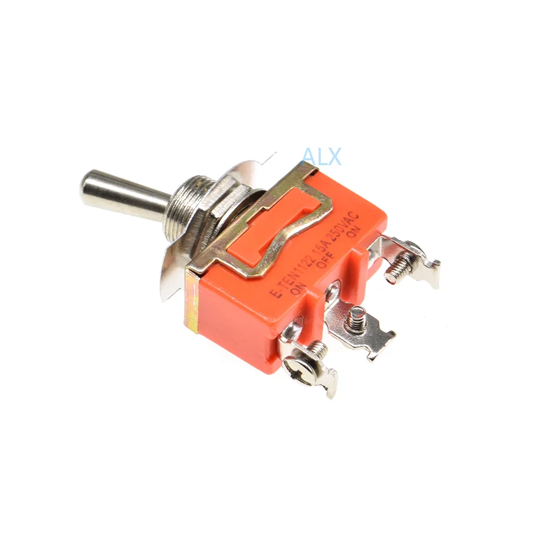 2 uds e-ten1122 1122 interruptor de palanca de 3 pines interruptores de alimentación basculantes de encendido y apagado 15a 250v - imagen 2