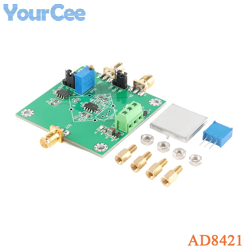 Placa de amplificación de voltaje Micro señal AD8421, módulo amplificador de instrumento de precisión única, tipo AD8429 AD620 AD623 INA114 - imagen 2