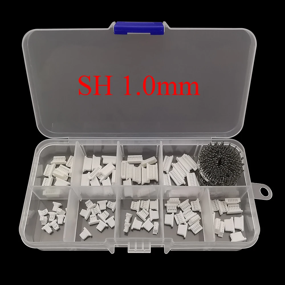540 unids/caja SH 1,0mm/JST 1,25mm/GH 1,25mm/ZH 1,25mm Kit de conectores carcasa Terminal de engarzado 2/3/4/5/6/7/8/9/10Pin conector de pines - imagen 2