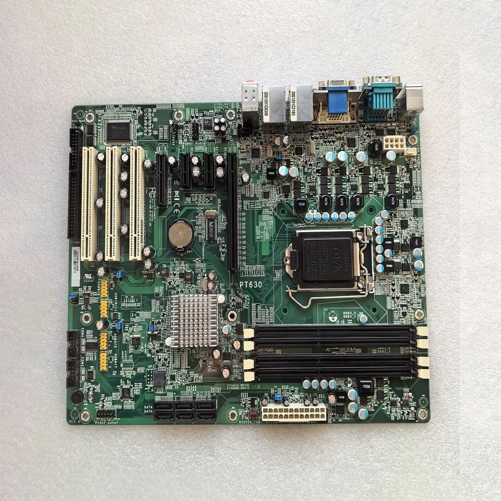 Placa base de computadora industrial de doble puerto LGA 1156 PT630 - imagen 5