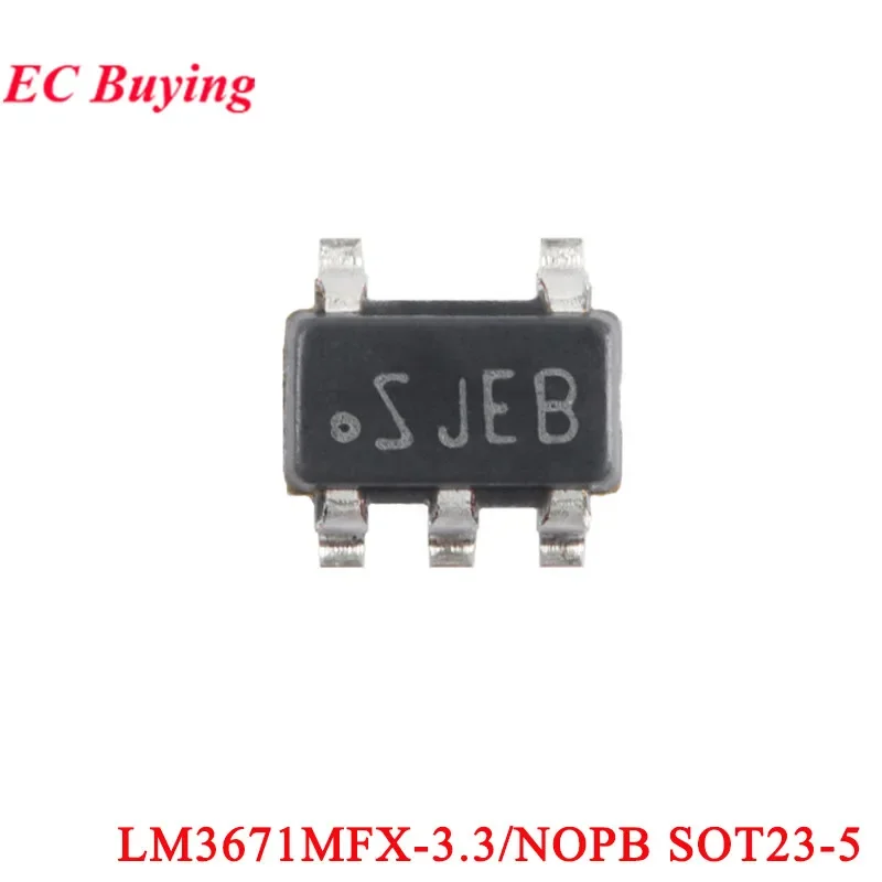 10 uds/1 unidad LM3671 LM3671MF LM3671MF-ADJ SBTS S8T8 LM3671MFX-3.3/NOPB SJEB SJE8 SOT23-5 600mA reductor DC-DC Chip convertidor IC - imagen 4
