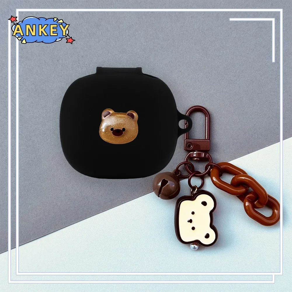 Anker-funda de silicona para auriculares Soundcore P40i C30i, protector suave de Panda