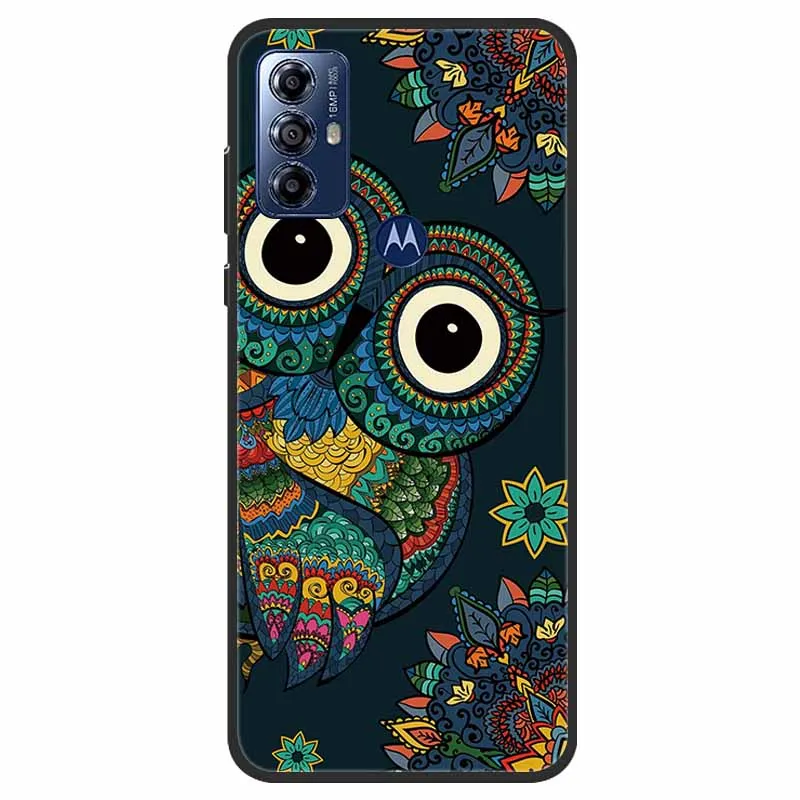 Funda trasera de silicona suave para Motorola Moto G Play 2023, funda GPlay 2023, funda negra para teléfono - imagen 3