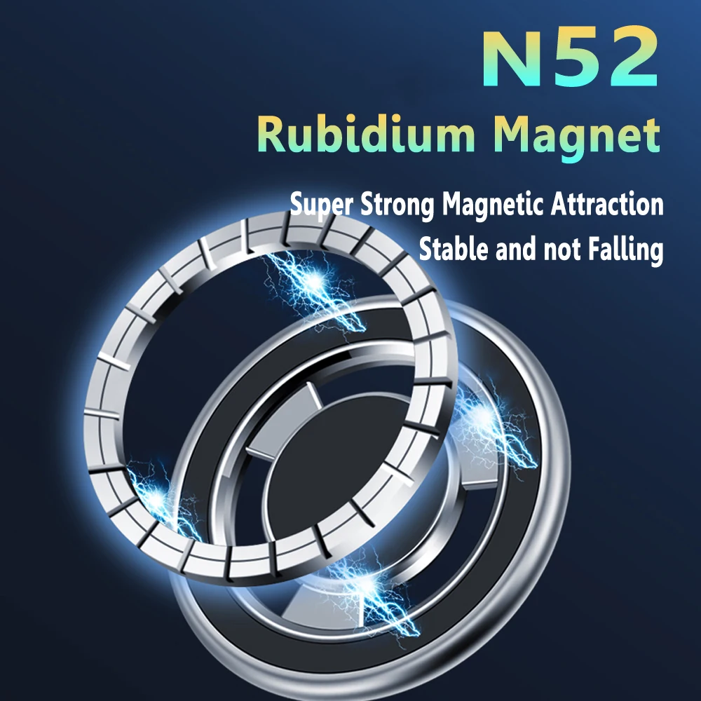 McGiLLon-soporte magnético de Metal para teléfono móvil, base ajustable para salpicadero, para Iphone 14, 13, 12pro Max, Magsafe - imagen 5