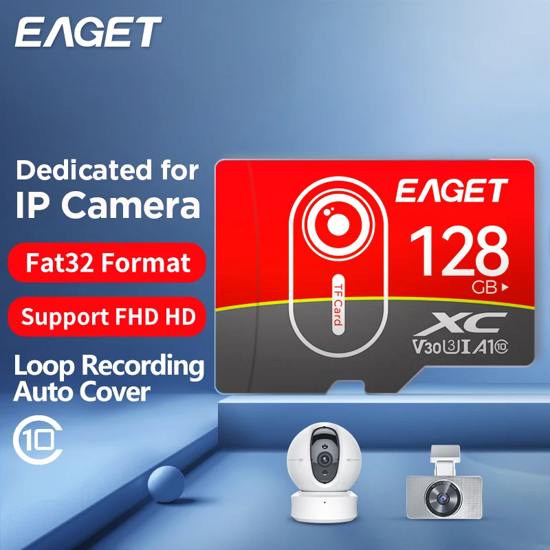 Tarjeta de memoria Eaget TFIP 256GB 128GB 64GB 32GB Tarjeta SD TF UHS-1 Tarjeta Flash Memoria 64GB 32GB Tarjeta SD - imagen 3