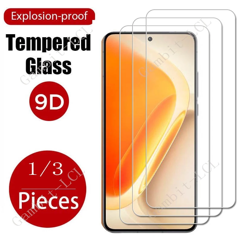 1/3 Uds 9H HD vidrio templado para Vivo iQOO Neo 11 en VivoiQOONeo11 iQOONeo11 iQOONeo Neo11 6,82 "película protectora de pantalla