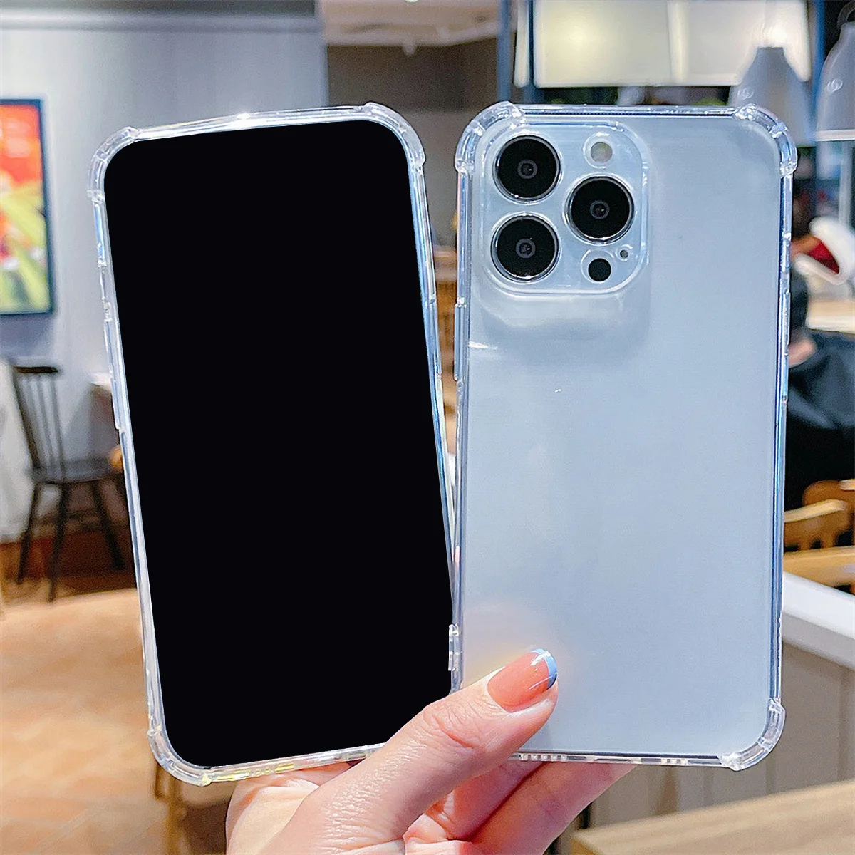 Funda de teléfono de silicona suave para Samsung A56 5G A55 A54 A16 A15 A53 A52 A36 A35 A26 A25 A14 A13 A06 A05s A34 A32 A22 A05 - imagen 3