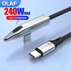 Cable USB-C carga rápida para portátil, iPhone y Samsung