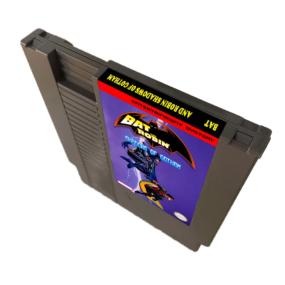 Bat y Robin Shadows of Gotham - Cartucho de juego NES de 8 bits para juego NES Cosnole - imagen 4