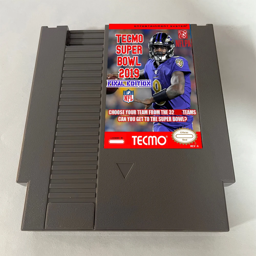 Tecmo Super Bowl 2019 Final Edition - Cartucho de juego NES de 8 bits para juego NES Cosnole - imagen 3