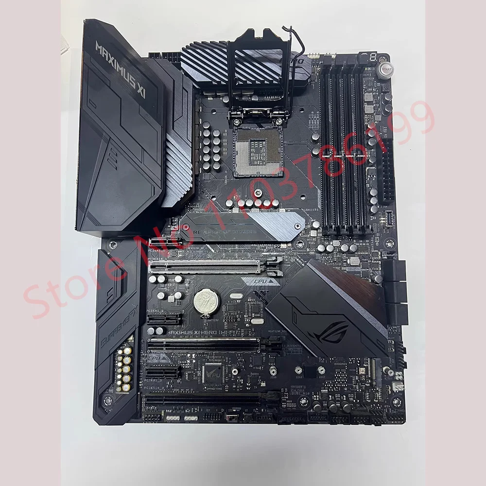 Placa base para juegos ROG MAXIMUS XI HERO WIFI ATX compatible con i9/i7/i5/i3/Pentium/Celeron de nonctava generación - imagen 5