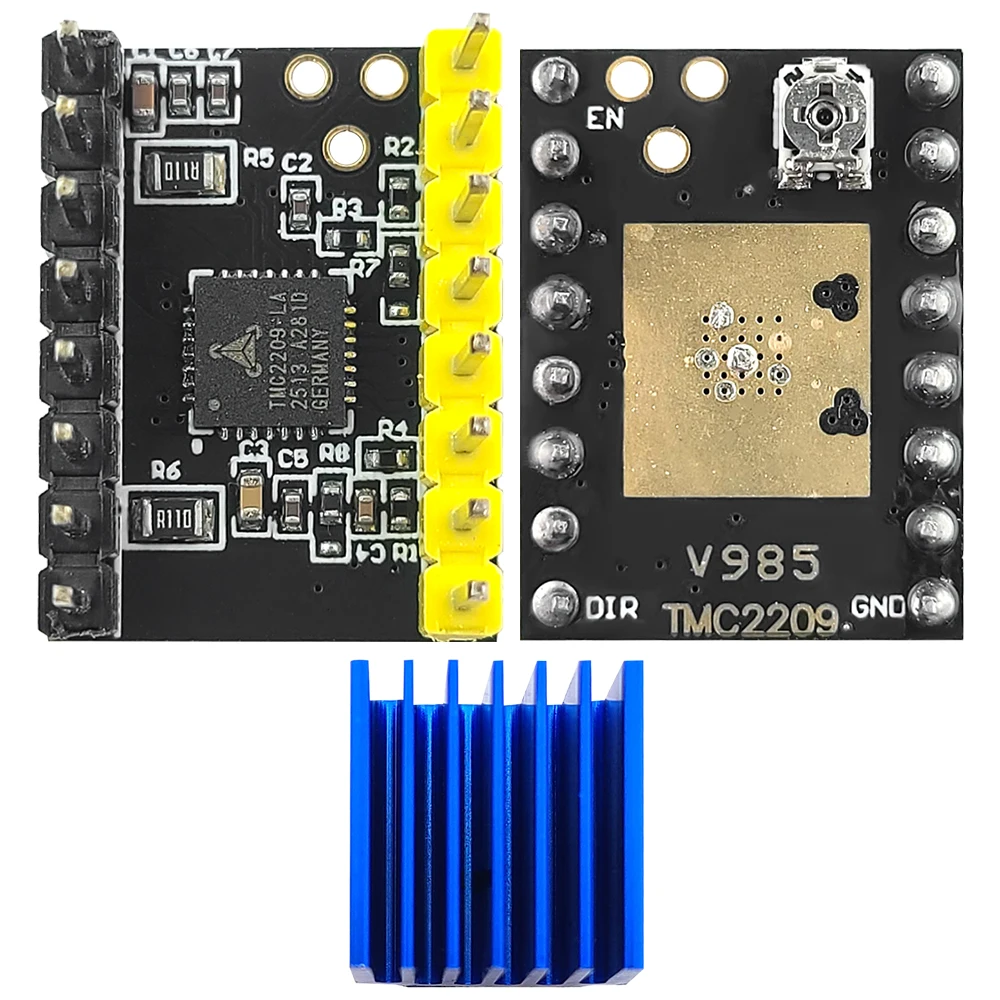 Accesorios para impresora 3D Motor paso a paso ATD5833 TMC2209 TMC2208 Módulo de accionamiento ultrasilencioso con disipador de calor - imagen 2