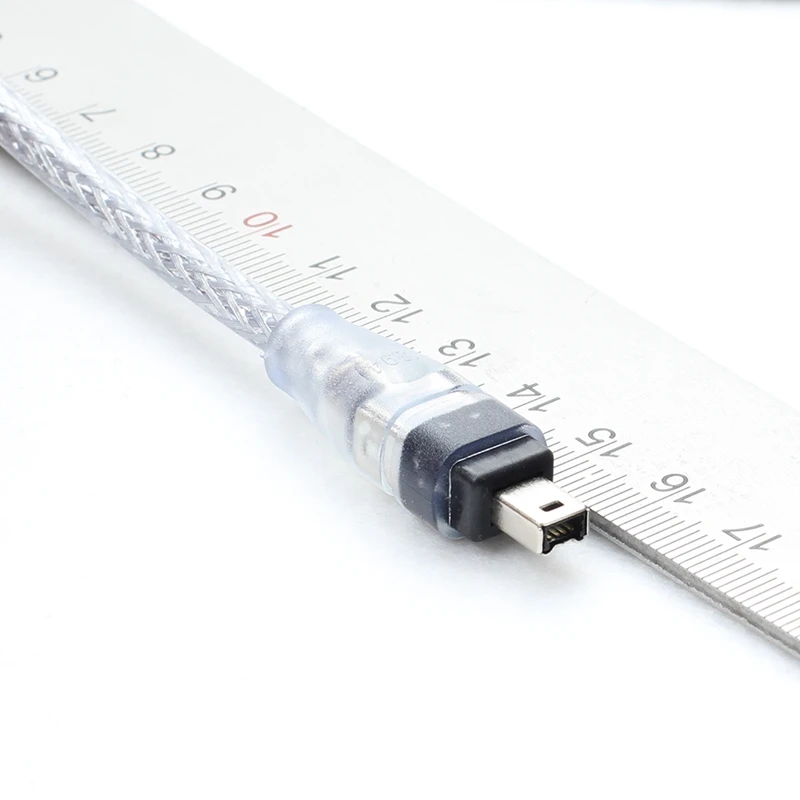 Cable adaptador USB macho a Firewire IEEE 1394, 4 pines, macho, iLink, firewire 1394, para cámara SONY DCR-TRV75E DV, 1m - imagen 4