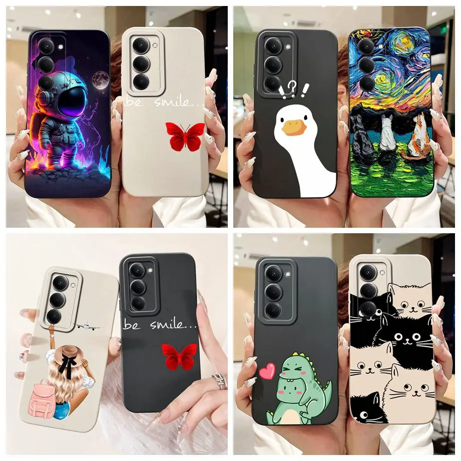Para Xiaomi Redmi 15 5G funda 2025 nueva moda funda de dibujos animados funda de teléfono de silicona suave para Xiaomi Redmi 15 Redmi15 4G Fundas parachoques
