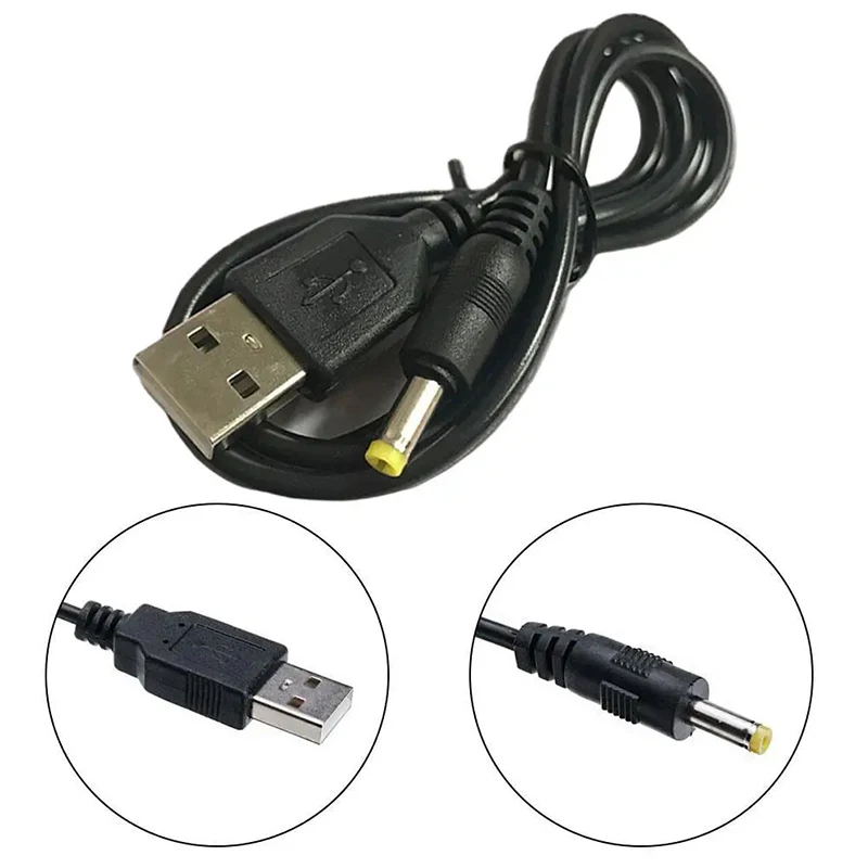 1 Uds USB a DC 4,0x1,7mm enchufe 5V Cable de carga de energía Cable de carga para Sony PSP 1000 2000 3000 - imagen 4