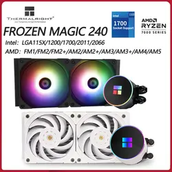 Thermalright Frozen Magic 240 SCENIC Blanco – Refrigeración Líquida CPU