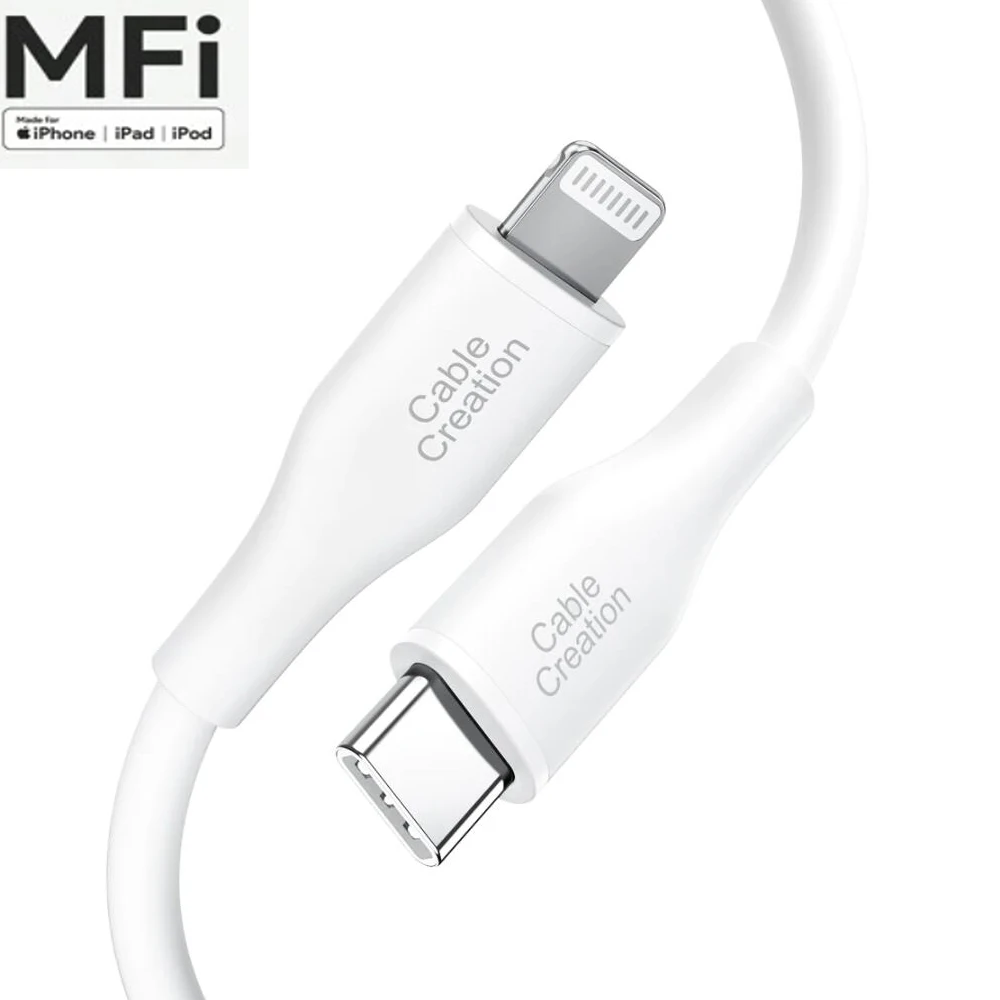 Cable MFI USB C a Lightning cable de carga rápida 1,8 M 20W PD USB C a Lightning adaptador cable cargador para iPhone 14 13 12 Pro Max