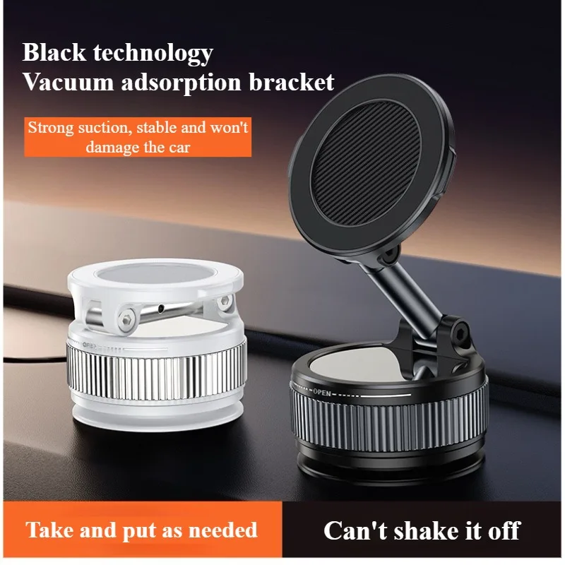 Soporte magnético multifuncional para teléfono de coche al vacío 360 ° Soporte de teléfono con ventosa de vacío de rotación para Iphone 16 15 14 Pro Max - imagen 2