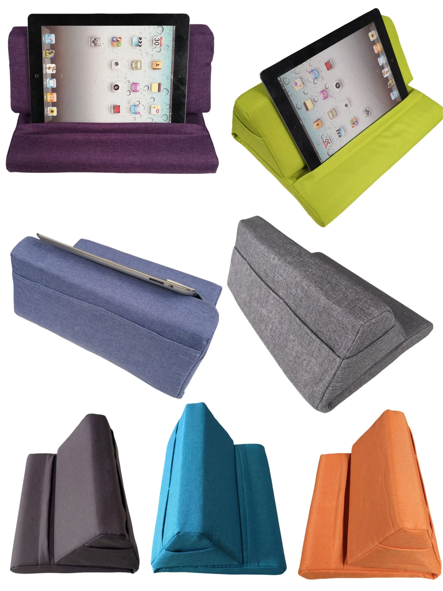 Soporte de almohada para tableta multiángulo para el nuevo dispositivo de teléfono con pestaña IPad Air Pro Galaxy de hasta 13 pulgadas soporte para tableta para escritorio de regazo de cama - imagen 2