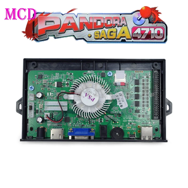 Nuevo Pandora Box SEGA 4710 en 1 placa PCB para juegos 40P Home to Jamma Arcade cartucho placa base HDMI VGA 3D Joystick Gaming - imagen 4