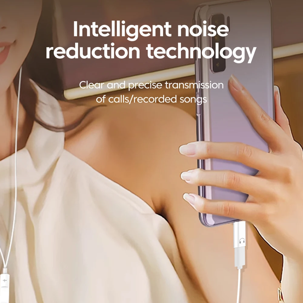 Adaptador Elough Lightning a tipo C para iPhone 16 15 iPad auriculares con cable IOS hembra a USB C macho adaptador de auriculares Audio AUX - imagen 4