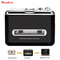 Reproductor de Casete USB con Conversor a MP3 y Altavoz