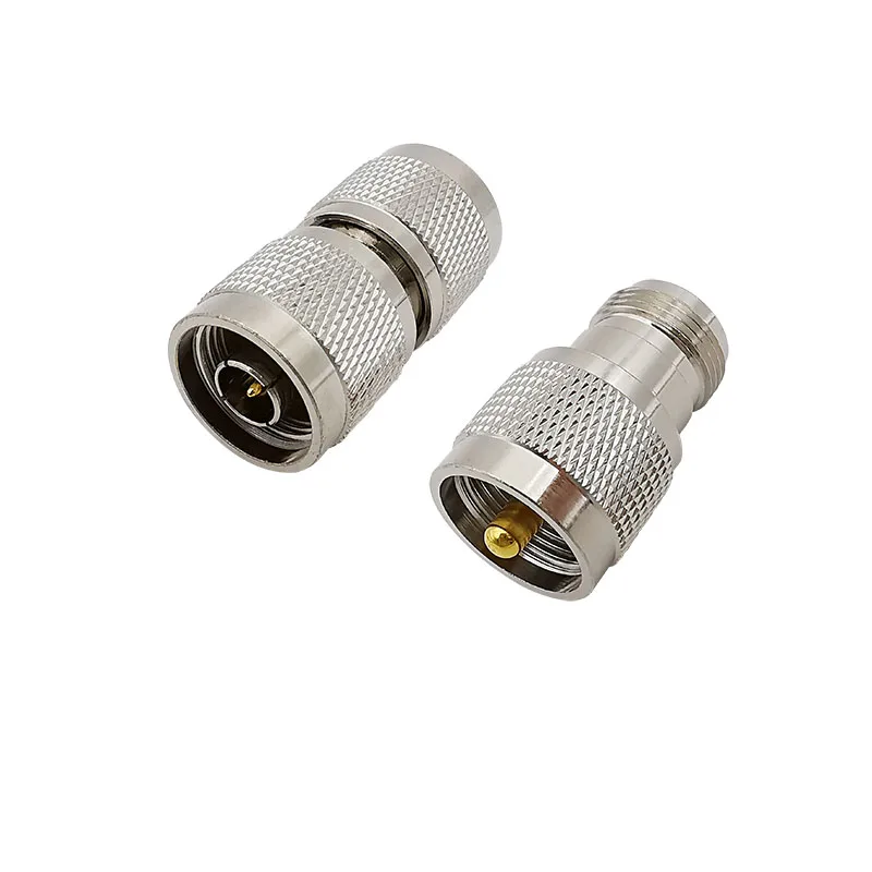 Kit de adaptador RF tipo N macho hembra a UHF PL-259 SO-239, conector Coaxial recto, convertidor de prueba, 4 Uds./lote - imagen 4