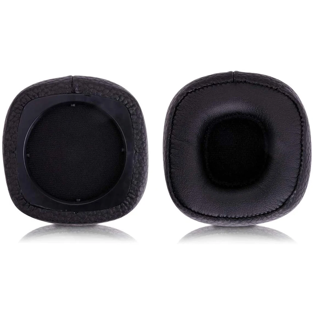 Almohadillas de repuesto para auriculares Bluetooth Marshall Major 3 III, piezas de repuesto de cuero PU, funda