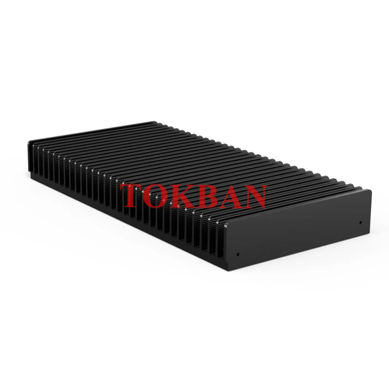 Tokban-AMPLIFICADOR DE POTENCIA Clase A, disipador de calor para bricolaje, accesorios de Audio, 1 piezas, 300x50x67/85/90/115mm - imagen 5