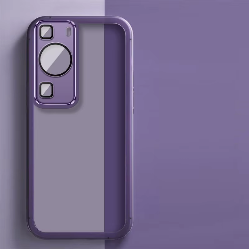 Para Huawei P60 Pro funda HuaweiP60 funda de teléfono Huawei P60 P6Pro protección de cámara contraportada transparente - imagen 4