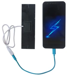 Panel Solar Portátil USB-C 15W para Móvil – Resistente Camping