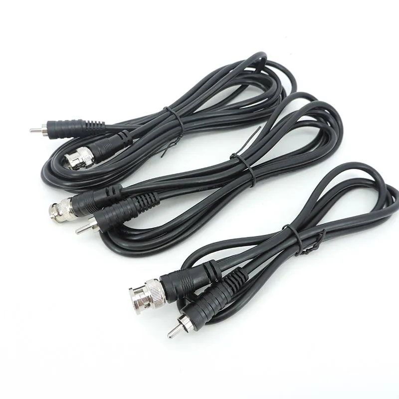 Adaptador de conector de Cable Coaxial para sistema de cámara CCTV, accesorios de cámara, q1, 1m, 2m, 3M - imagen 2