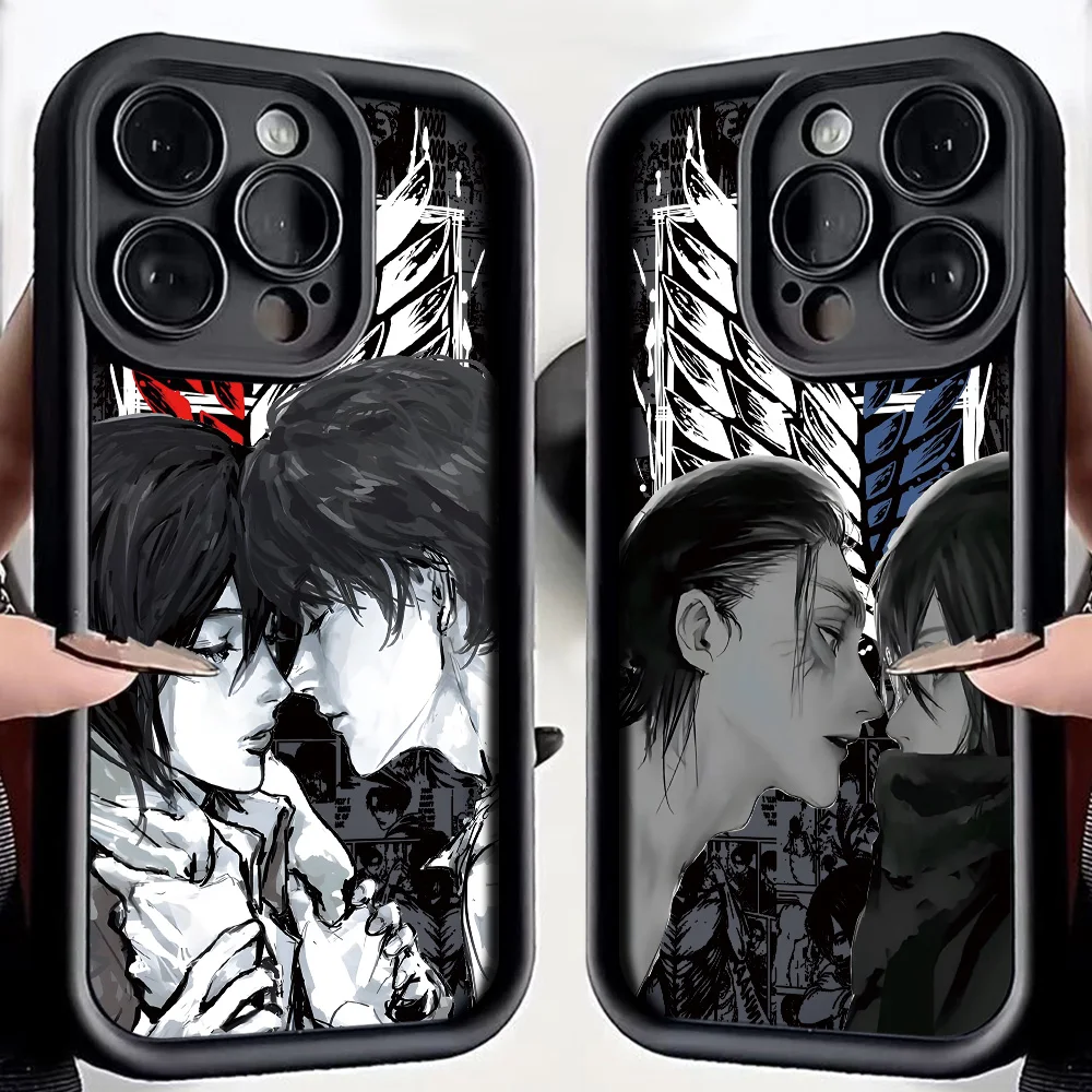 Funda de teléfono de Anime A-Attack On Titans para Samsung Galaxy A17 A07 A26 A16 A35 A55 A25 A15 A54 A34 A36 A24 4G 5G, funda trasera suave