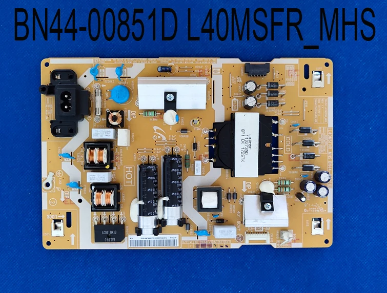 BN44-00851D L40MSFR_MHS, buena Placa de fuente de alimentación, ha sido probada para trabajar correctamente, aplicable para televisores LCD UN40J5203DG UN40J5200DH