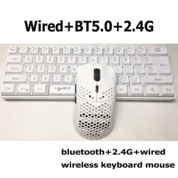 Combo Teclado y Ratón Inalámbricos para PC y Móvil