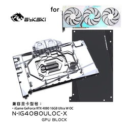 Bykski N-IG4080ULOC-X – Bloque de Agua GPU GeForce RTX 4080 RGB