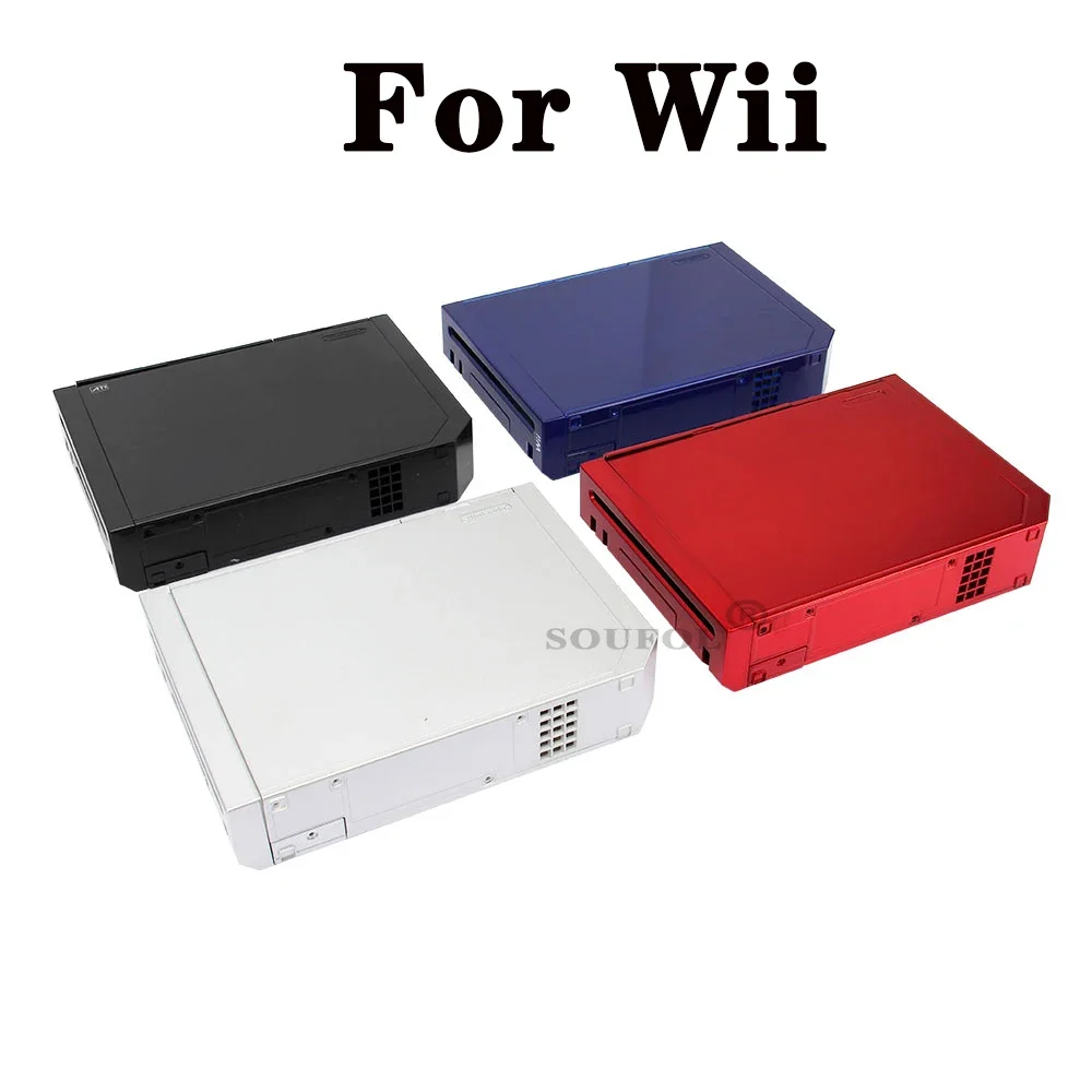 Funda protectora con botones para consola Wii, juego completo de piezas de repuesto para consola de juegos, novedad, venta al por menor