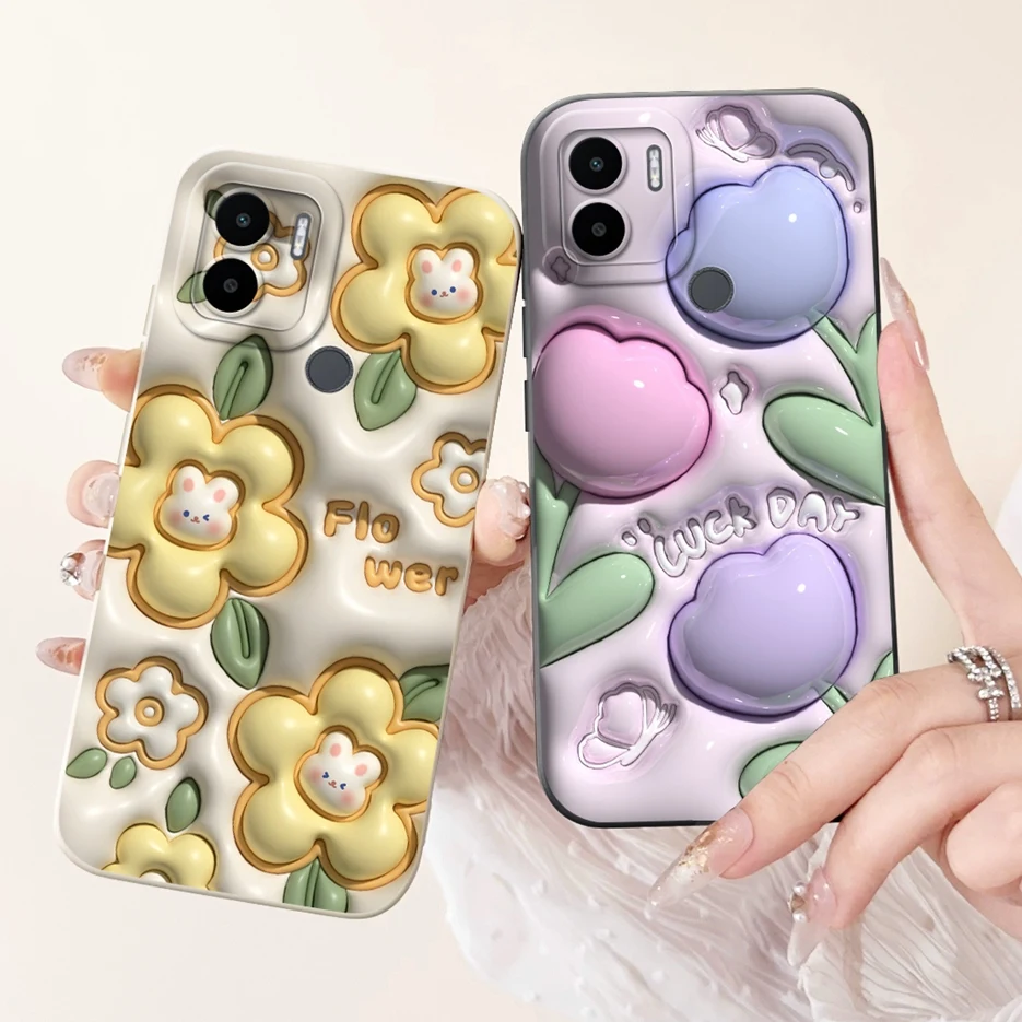 Funda de teléfono a prueba de golpes para Xiaomi Redmi A2 Plus RedmiA2 A2 +, carcasa suave - imagen 2