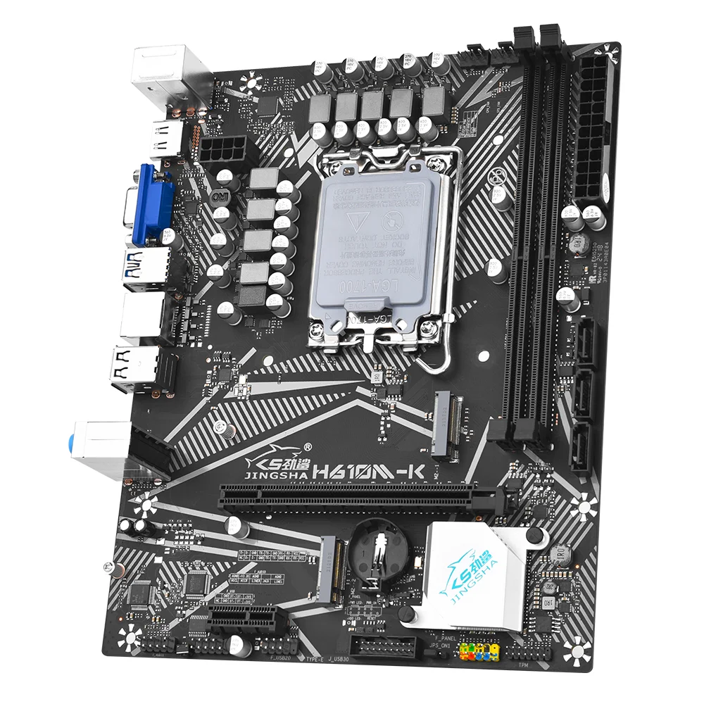 Placa base JINGSHA H610 DDR4 memoria de escritorio de doble canal compatible con procesador LGA1700 12/13/14 - imagen 3
