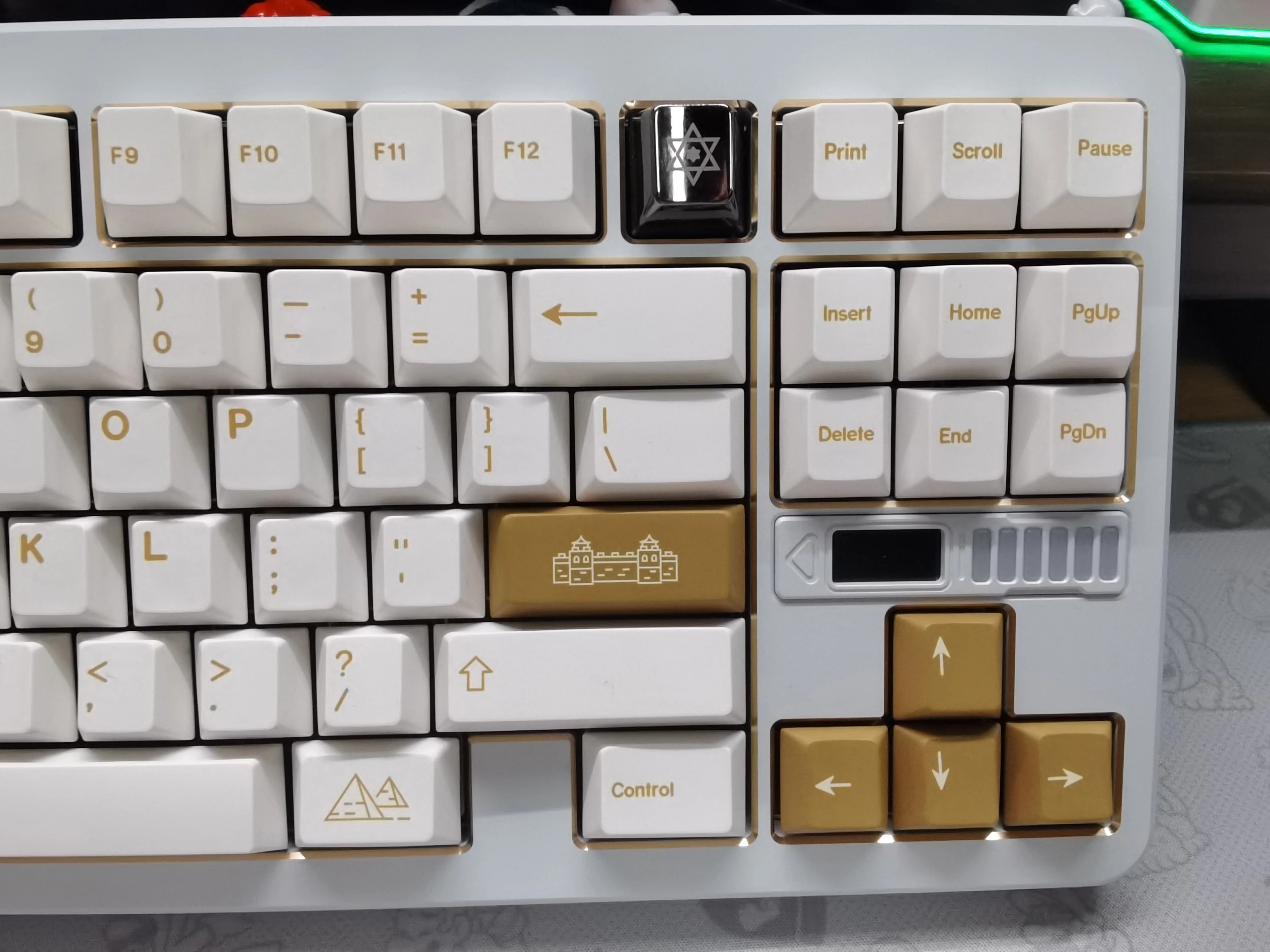 Juego de teclas de civilización PBT GMK, perfil de cereza, teclas de sublimación de tinte PBT para teclado mecánico MX Switch 61/66/75/87/98/980 - imagen 5