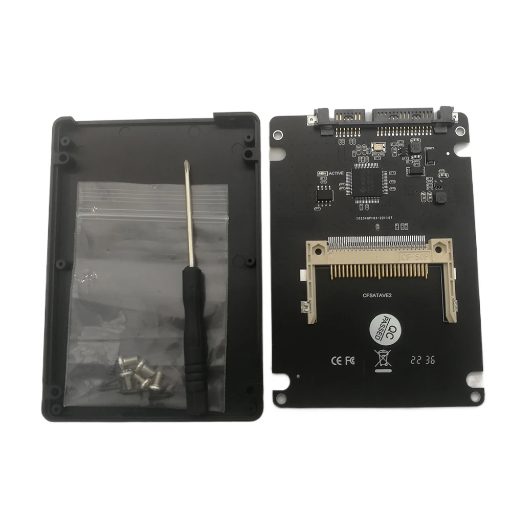 Convertidor de disco duro CF de 50 pines a 2,5 SATA de 22 Pines, compatible con tarjeta adaptadora CF I/II CF a SATA de 2,5/3,5 pulgadas para ordenador portátil y de escritorio - imagen 5