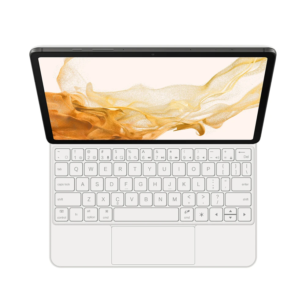 Teclado mágico para Samsung Galaxy Tab S7 S8 S9 S10 FE 10,9 11 "S7FE S9 FE + Plus S10 + 12,4 S8/S9/S10 Ultra funda inteligente de 14,6 pulgadas - imagen 2